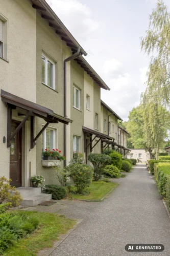 Hausbetreuung einer Reihenhausanlage – Schiefer GmbH